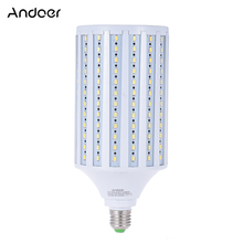 Andoer Bright 5500K Photo Studio Bulb Photography 135W 216 LEDs Video Light Corn Lamp Light Bulb Daylight E27 185-245V 2024 - buy cheap