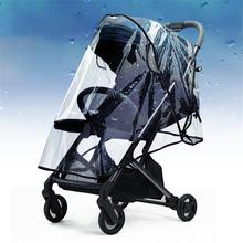 Rain Cover for Stroller Universal Baby Travel Stroller Rain Cover Waterproof Windproof Protection Outdoor Use with Air Holes-Tra 2024 - buy cheap