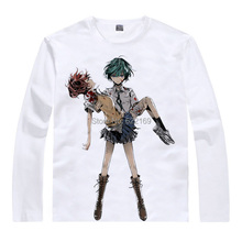 Camiseta de Anime japonés para hombres, camisa de Anime de la famosa animación de la historia del diablo, Tokaku, Haru, novedad de verano, ropa de Cosplay 2024 - compra barato