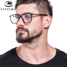 Chic Men TR90 Business Casual Glasses Frame Clear Lunettes De Vue Retro Rectangle Eyewear Myopia Optical Eyeglasses Frame COG56 2024 - buy cheap