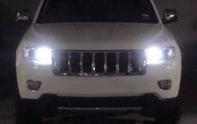 Car styling For Jeep Grand Cherokee Error Free HID White 3157 Mirror Reflector LED Bulbs For Daytime Running Lights DRL 2024 - buy cheap