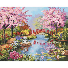 Full DIY Diamond Painting kit Pollen tree landscape Cross Stitch Diamond Embroidery Patterns rhinestones  Mosaic home decor 2024 - buy cheap