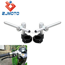 Motorcycle Adjustable Billet CNC Clip On Ons Handlebar 50mm Handlebar 2024 - buy cheap