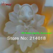 Maple leaves and mice modelling silicon soap mold fondant Cake decoration mold wholesale Handmade soap mold NO.:SO395 2024 - buy cheap