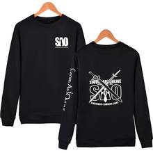 Sword Art Online anime capless sweatshirt men hoodie Classic Japan Cartoon winter hoodies men Fashion Casual Funny Black clothes 2024 - buy cheap