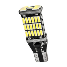 Luces LED CANBUS superbrillantes para coche, Bombilla trasera de xenón blanco T15 W16W 100 921 912, 45 SMD 4014, sin ERROR OBC 2024 - compra barato