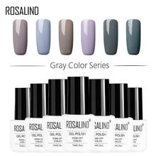 Rosalind Nail Gel Varnish Gray Color Gel polish Semi Permanent UV Soak off Primer White Bottle Nails Art Manicure Nail Extension 2024 - buy cheap