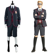 The Umbrella Academy School Uniform Boys Girls Cosplay Costume Outfit For Kids Halloween Carnival Cosplay Costumes 2024 - buy cheap