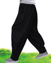 unisex Summer&Spring blue/black/gray cotton&linen shaolin monks zen trousers martial arts bloomers shaolin monk kung fu pants 2024 - buy cheap