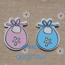 10pcs New Baby Series,Decoration accessory for Children,2 Color Cartoon wood for decoration,The Apron ,Refrigerator magnet 2024 - buy cheap