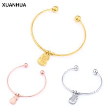 XUANHUA Pineapple Bracelets Bangles Cuff Bracelet For Women Stainless Steel Bracelet Bead Fashion Bangle Women Accessories 2024 - buy cheap