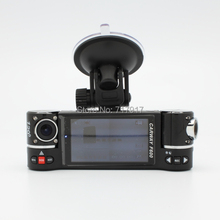 new 2.7" full hd 480p car dvr f600 dash cam video recorder night vision with 2 camera and g-sensor 2024 - купить недорого