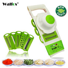 WALFOS Mandoline Peeler Grater Vegetables Cutter Tools with 5 Blade Carrot Grater Onion Vegetable Slicer Kitchen Accessories 2024 - buy cheap