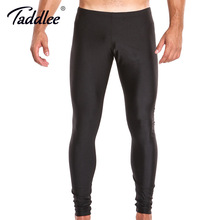 Taddlee Brand Sports Running Pants Men Sexy Long Tight High Stretch Bottoms Men's Active Jogger Pants Gay Men's Workout Legging 2024 - buy cheap