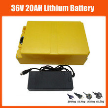 Paquete de batería de iones de litio para bicicleta eléctrica, cargador de 36 V, 20AH, 1000W, 36 voltios, 22AH, 25AH, 30AH, 35AH, Akku con funda, 30A, BMS, 42V, 5A 2024 - compra barato