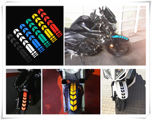 Motorcycle shape reflective sticker wheel fender decal decoration for Kawasaki Z1000 ZX10R ZX12R ZX6R ZX636R ZX6RR ZX9R 2024 - buy cheap