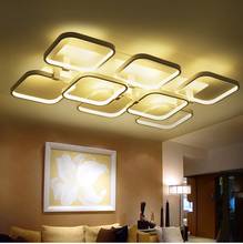 LED Rectangle  Square Acrylic Ceiling Lights Simple Modern Creative Living Room Study Room Bedroom Ceiling lamps Lighting 2024 - buy cheap