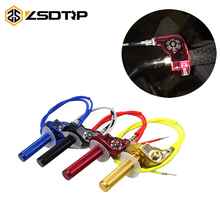 ZSDTRP-empuñaduras de acelerador con Cable de acelerador para motocicleta, 22mm, para Motocross, ATV, todoterreno, Quad, 110-250cc 2024 - compra barato