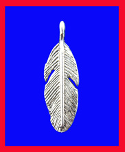 8Seasons Fashion 45PCs Tibetan Silver Color Feather Pendants DIY Making Charms Jewelry Findings 9*30mm 2024 - buy cheap