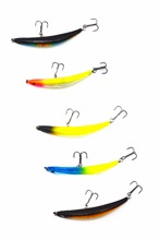 Isca de pesca artificial rígida, isca de pesca artificial de 9cm com olhos 3d 2024 - compre barato