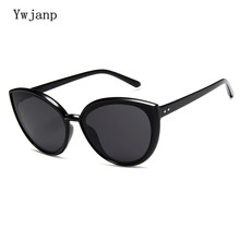 Ywjanp 2018 nuevas gafas de sol de ojo de gato para mujeres, cristales tintados de Color, clavo de arroz, gafas de sol de forma clásica, gafas de sol femeninas, gafas de sol 2024 - compra barato