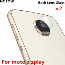 NOTOW 2pcs/lot 7.5H flexible Rear Camera Lens Tempered Glass Film Protector Case For Motorola Moto Z Play / Z X4 2024 - buy cheap