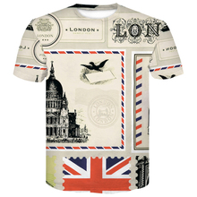 Camiseta con estampado 3d de la bandera del Reino Unido para hombre y mujer, ropa de calle estilo Harajuku, Shrek, divertida, con gatitos en 3D, de talla M-4XL 2024 - compra barato