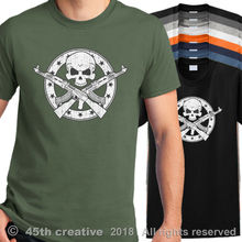 Женская футболка с изображением черепа Ak47, футболка с изображением костей АК 47, Мужская футболка с изображением оригинального названия, летняя повседневная дизайнерская футболка 2024 - купить недорого