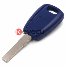 KEYECU-carcasa de repuesto nuevo, funda de mando a distancia Fob, 1 botón para Fiat Punto, Doblo Bravo 2024 - compra barato