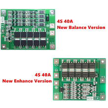 Equilibrado/Enhanced 4S 16.8 V 40A 18650 Carregador Placa de Proteção PCB BMS Li-ion Carregador De Bateria de Lítio Módulo de Células Lipo 2024 - compre barato