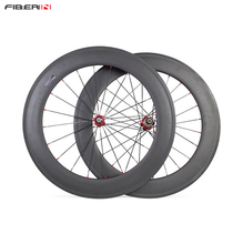 Juego de ruedas de carbono para bicicleta de carretera, 700C, 23mm de ancho, 88mm, tubular, envío gratis 2024 - compra barato