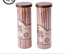 free shipping 50 pcs wooden pencil Wood barrels HB pencil student office stationery pencil environmental pencils 2024 - buy cheap
