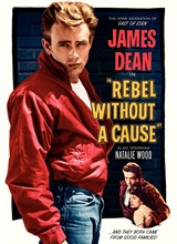 REBEL witn A CAUSE JAMES DEAN, película de seda, póster, pintura de pared, 24x36 pulgadas 2024 - compra barato