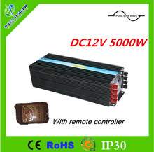 Pure Sine Wave DC12V 5000W Power Inverter with Remote Controller 2024 - buy cheap