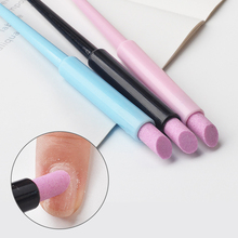 1Pcs Manicure Grinding Pen Nail Quartz Pen Cuticle Remover Pusher Trimmer Sanding Polishing Nail Art Care Tools 2024 - buy cheap