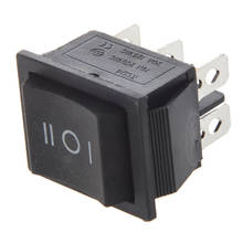 6-Terminals 3 Position ON/OFF/ON DPDT Boat Rocker Switch 16A 250VAC 20A 125VAC 2024 - buy cheap