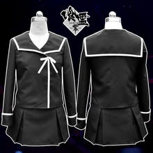 Disfraz de Anime Garei Cos Isayama Yomi para mujer, uniforme negro para Halloween, envío gratis 2024 - compra barato