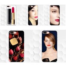 Модный чехол из ТПУ Rouge Allure Velvet для Apple iPhone X XS Max XR 4 4S 5 5S SE 6 6S 7 8 Plus 2024 - купить недорого