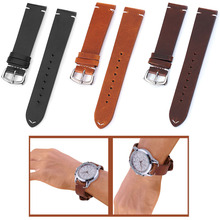 Watch Band 24mm 22mm 21mm 20mm 19mm 18mm Thread Genuine Leather Watchband Replacement Watch Strap Belt Wristband Accessories 2024 - buy cheap