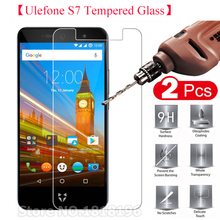 2 pcs Ulefone S7 100% Original Premium de Vidro Temperado Filme Protetor de Tela Ultra-fina Para Ulefone S7 Pro Caso filme Do Telefone móvel 2024 - compre barato