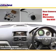 Cámara de Vista trasera de estacionamiento para coche, juegos para Mercedes Benz W204, C180, C200, C280, C300, C350/RCA, pantalla Original 2024 - compra barato