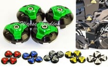 Sale 4pcs Frame Hole Cap Cover Plug Low & Up For KAWASAKI Ninja 250 300 Z250 250R 300R EX250 EX300 ZX250R ZX300R 2013 2014-2016 2024 - buy cheap