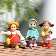Zakka ornamento para musgo 3 pçs, micro paisagem, venda versão milho do guarda-chuva, estatueta de miniaturas, decoração de casa, jardim de fadas 2024 - compre barato
