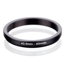 Ascensão (reino unido) 43.5mm-40mm 43.5-40mm 43.5 a 40 passo anel adaptador de filtro preto 2024 - compre barato