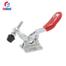 5pcs Horizontal Type Toggle Clamp GH-201-A Red Plastic Covered Handle 27Kg Holding Capacity Toggle Clamping Hand Tool 2024 - buy cheap