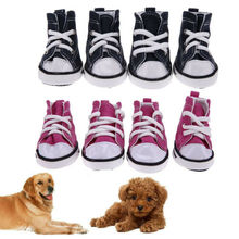 Fashion Pet Dog Solid Summer Boots Puppy Denim Sports Anti-slip Shoes Sneakers For Small Dogs 2024 - buy cheap