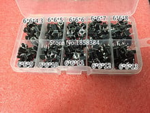 200pcs 10 models 6*6 Light micro touch Switch sets Push Button Switch Kit , Height: 4.3MM - 13MM DIP 4Pin 6x6 Keys Tact ON/OFF 2024 - buy cheap