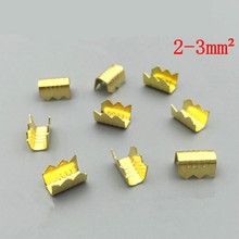 100pcs/lot 451-4 U-shaped terminal tab cold inserts connectors cold terminal small teeth fascia terminal,2-3mm2 2024 - buy cheap