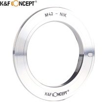 K&F CONCEPT M42-AI  Camera Lens Adapter Ring of Aluminum and Brass fit For M42 Lens to for Nikon AI Mount Camera  Body 2024 - buy cheap