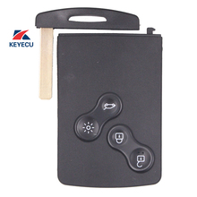KEYECU Replacement Remote Car Key Fob 4 Button 433MHz PCF7953 for Renault 2009-2014 Clio ,with Keyless-Go Function 2024 - buy cheap